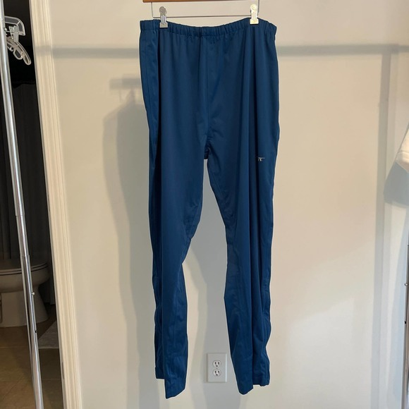 Habit Mens‎ Waterproof + Windproof Pants Large 31" inseam Blue Preowned - Picture 1 of 8